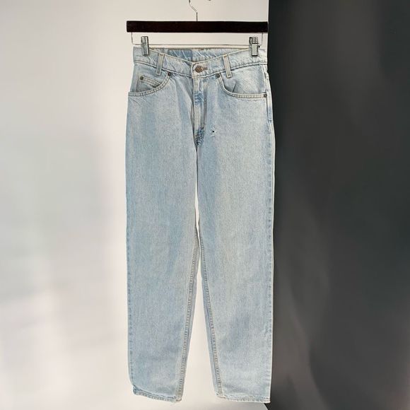 Levi’s vintage orange tab 550 student w 29 l 32 womens fits like xs sz 0 -2 - Picture 3 of 11